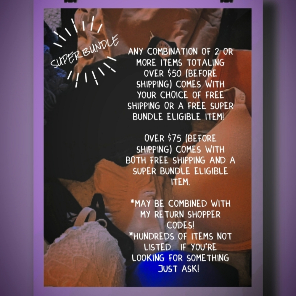 SUPER BUNDLES!